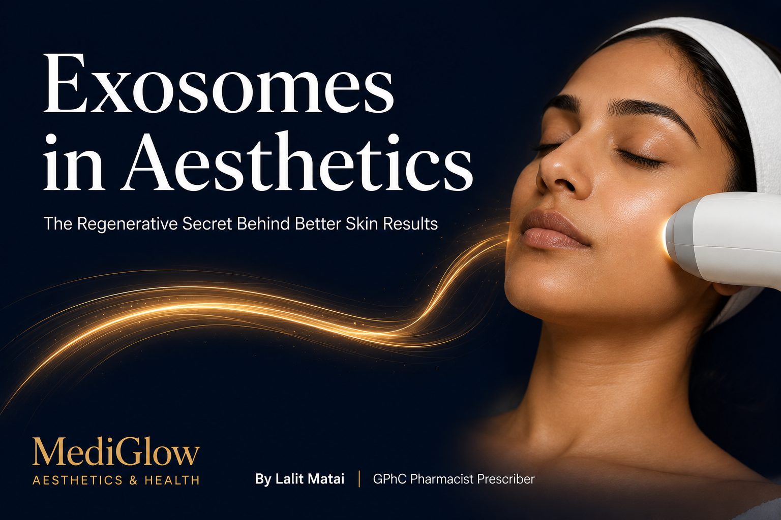 Exosome treatment with Laser Genesis and PicoGenesis at MediGlow Aesthetics, Thornliebank Glasgow